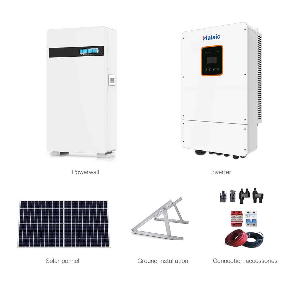 Complete Set Solar Panel Power System 10kw Off Grid Solar Power System With Off Gird Inverter