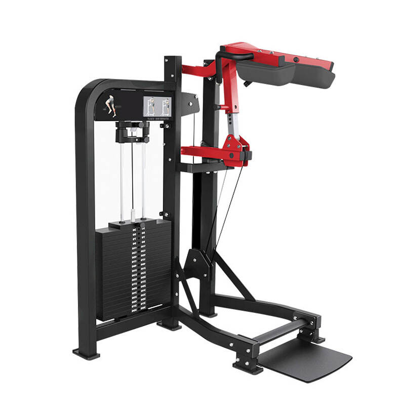 ZF-215  Pin Load Selection Machines Gym Equipment Standing Calf Trainer