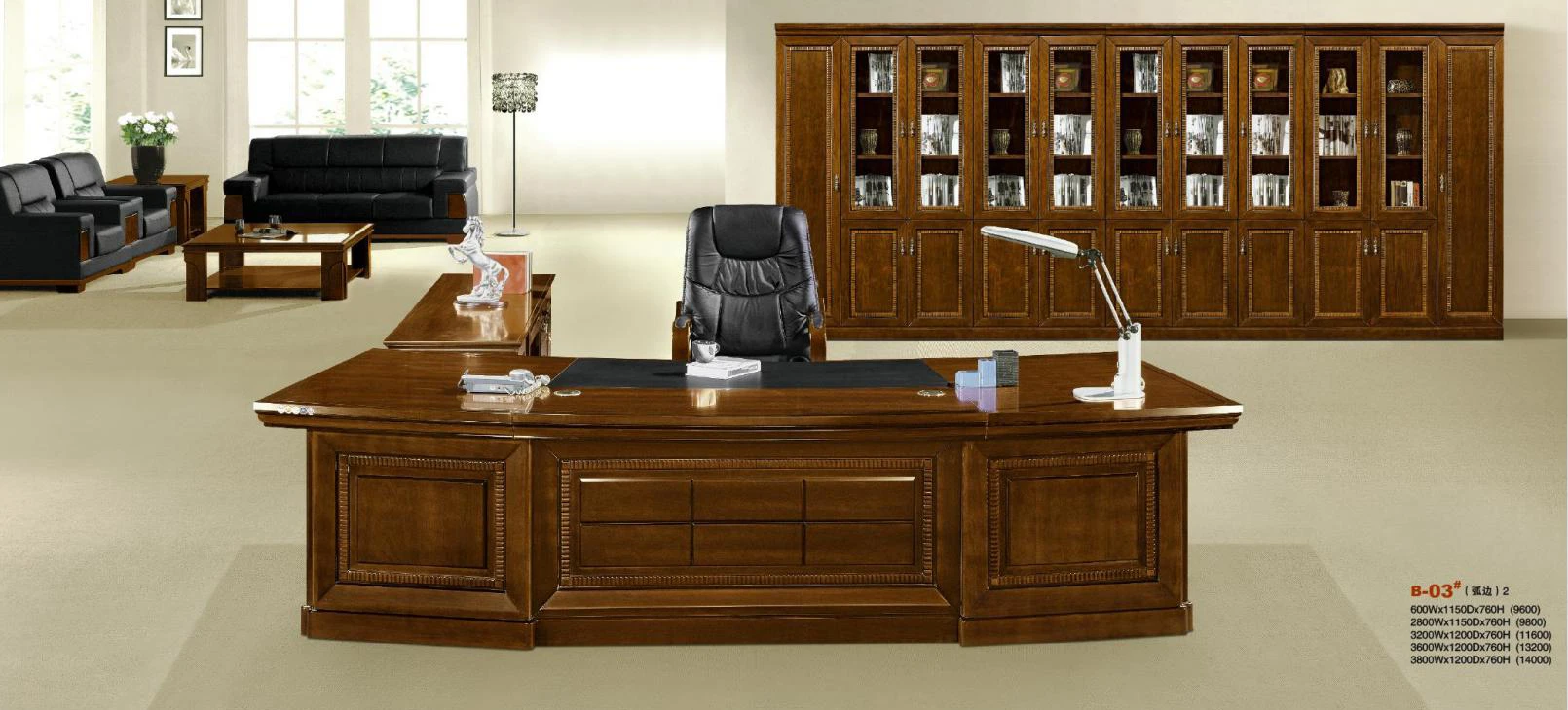 The Power of Customization: MDF Veneer Painting for Exquisite Executive Office Tables