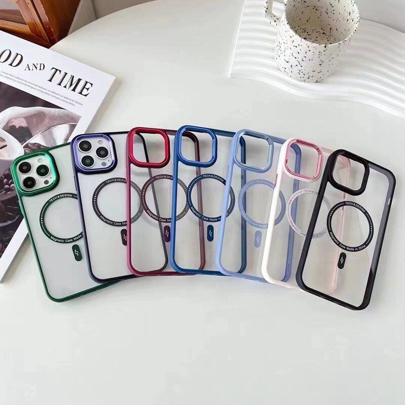 Metal magnetic suction iphone case