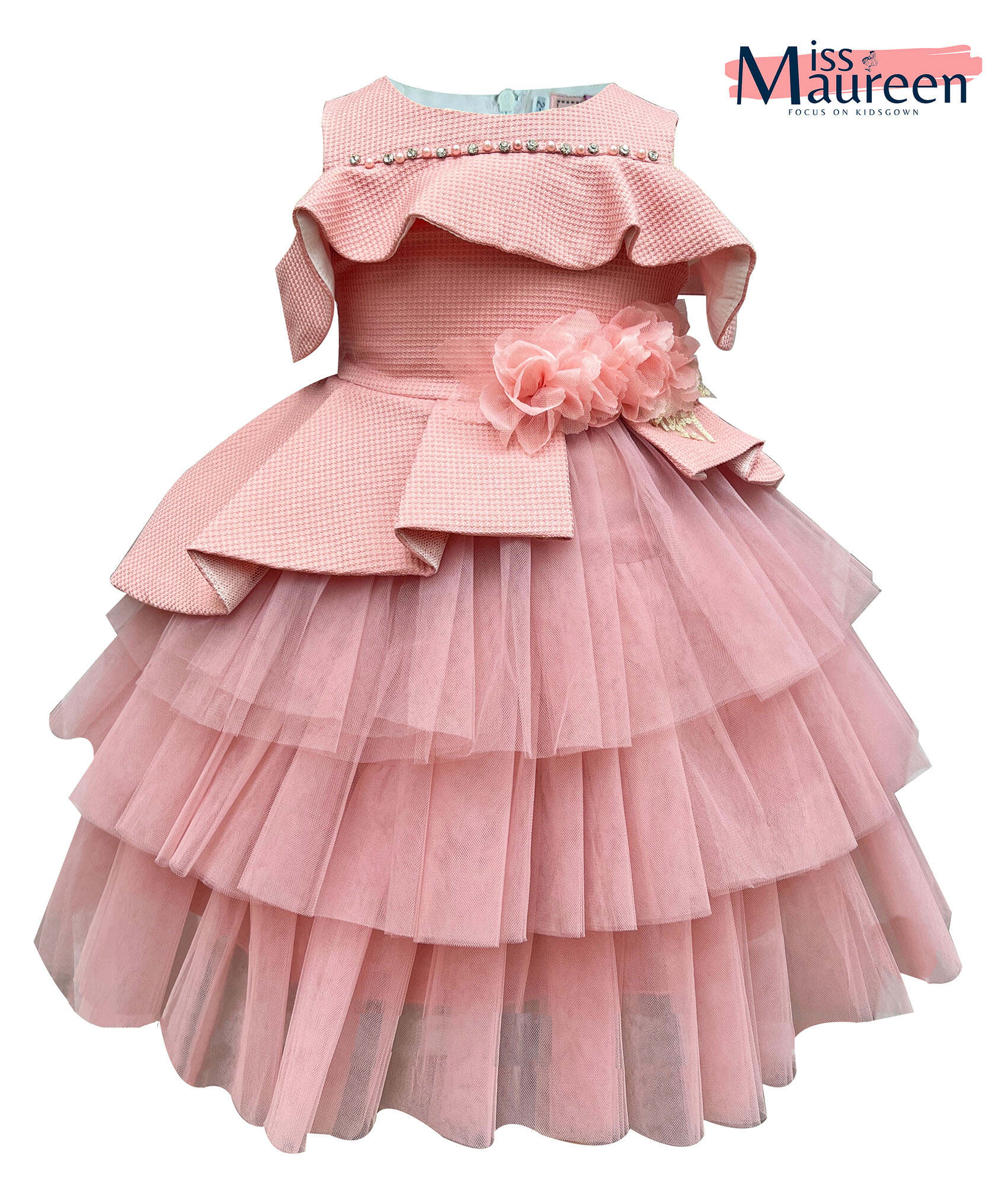 MissMaureen pretty princess   girl dress party gown tutu gown