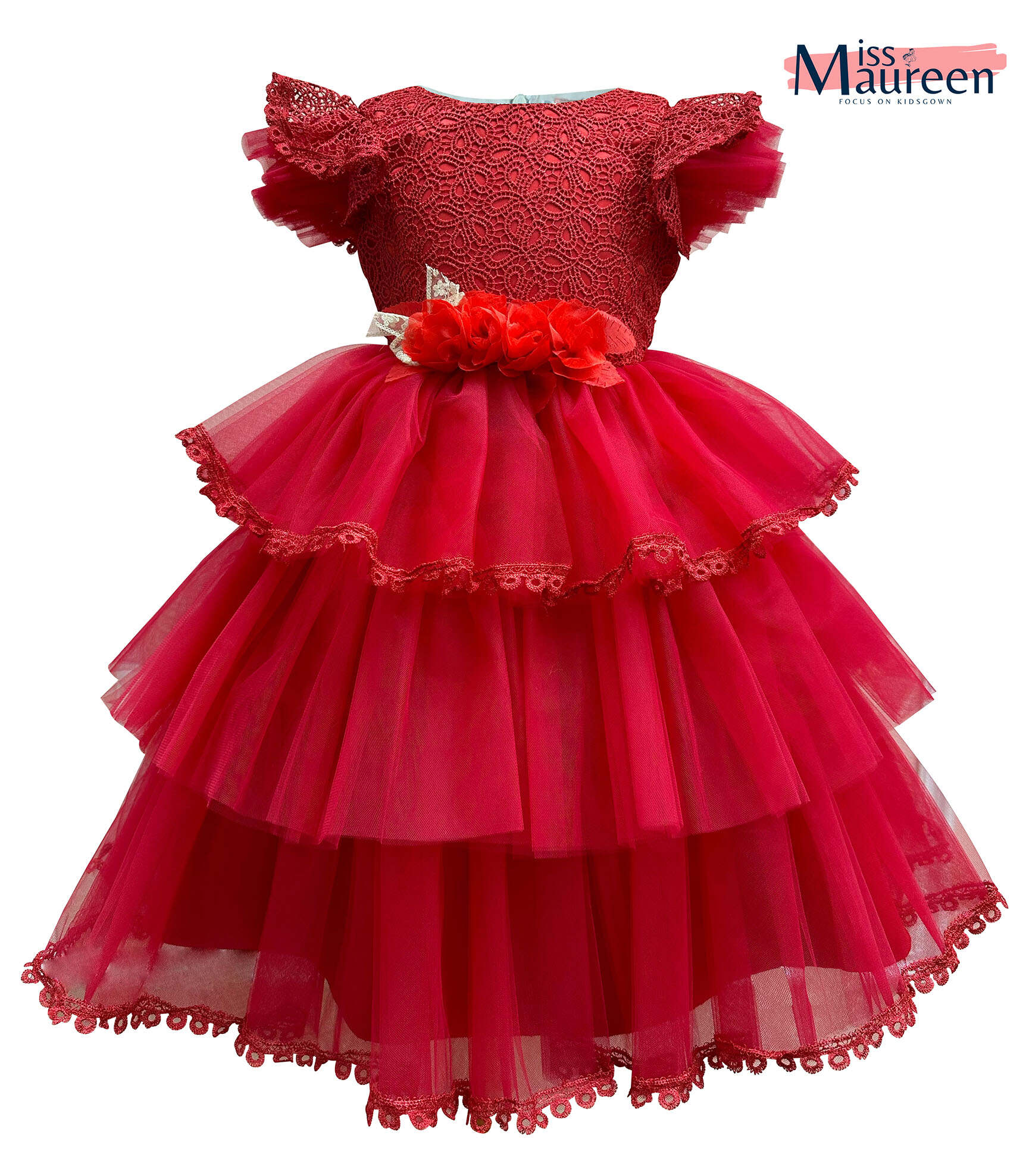 MissMaureen Princess Dress  For Girls Birthday Party