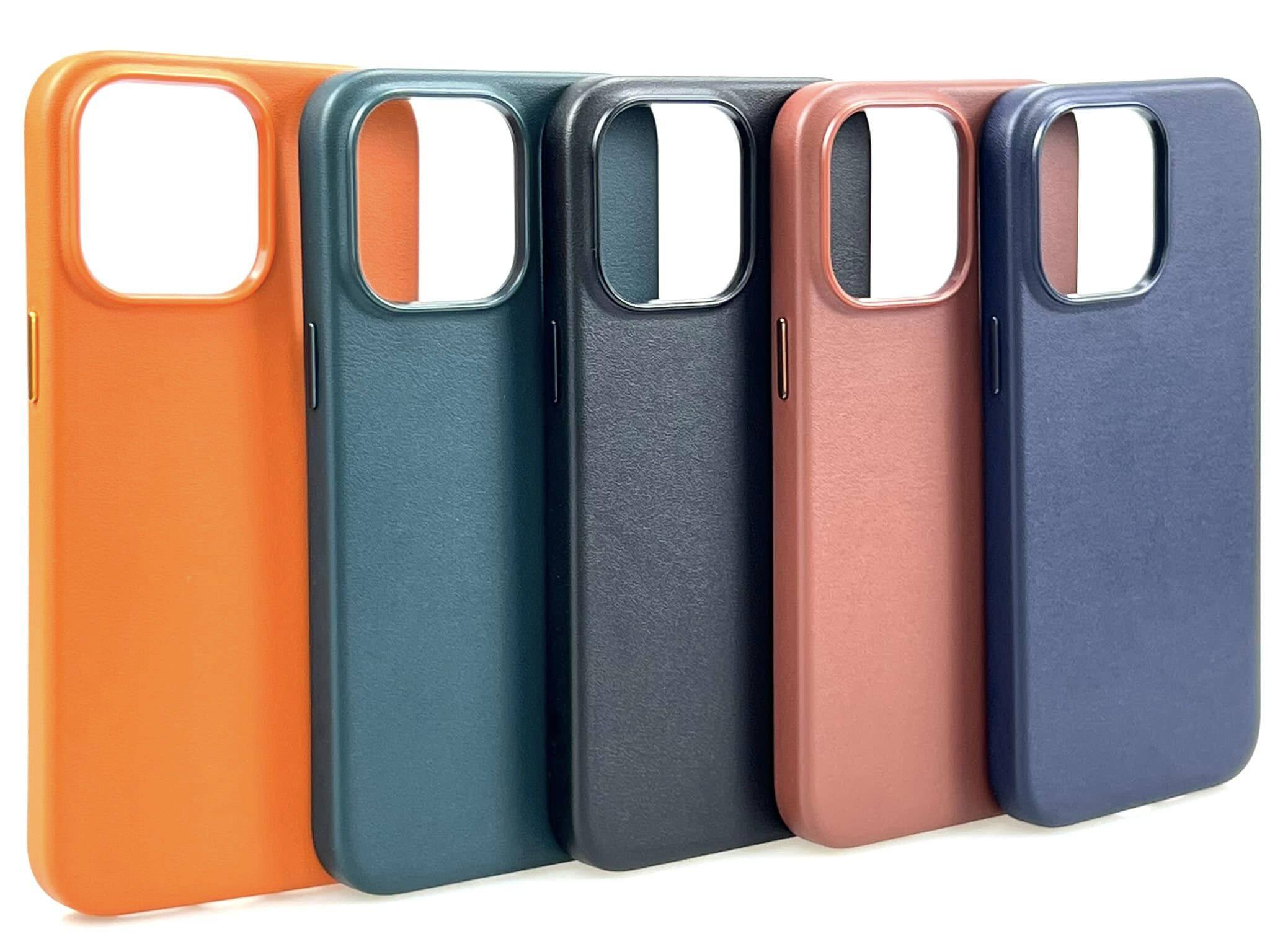 iPhone leather protective case