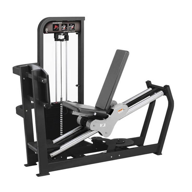 ZF-217 Seated Leg Press Bodybuilding Gym Fitness Leg Trainer Exercise Pin Loaded Leg Press Machine