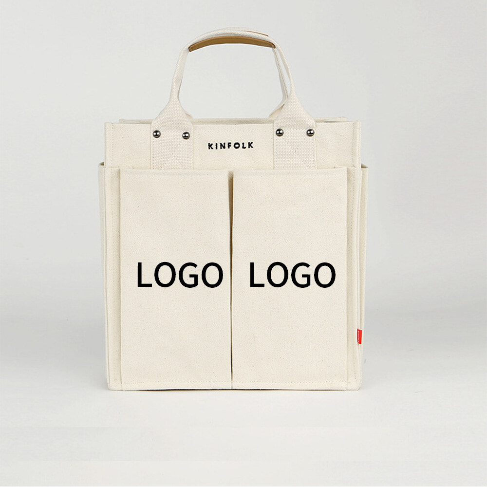 Extra large personalized boat cotton canvas grocery bag reusable personalized custom logo eco-friendly shopping bag
