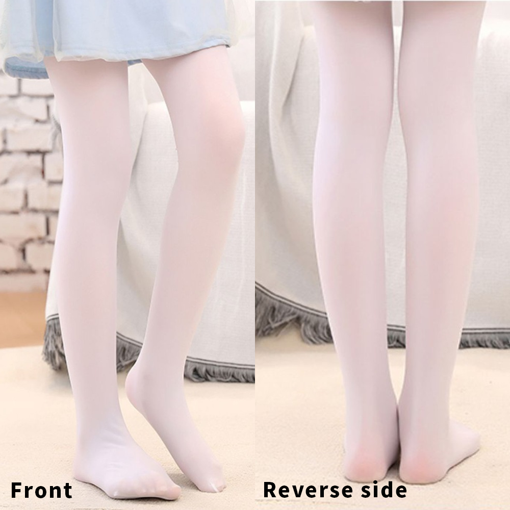 Fashionable solid color children's and baby's customized logo girls' pantyhose are breathable, non-slip and anti-snagging
