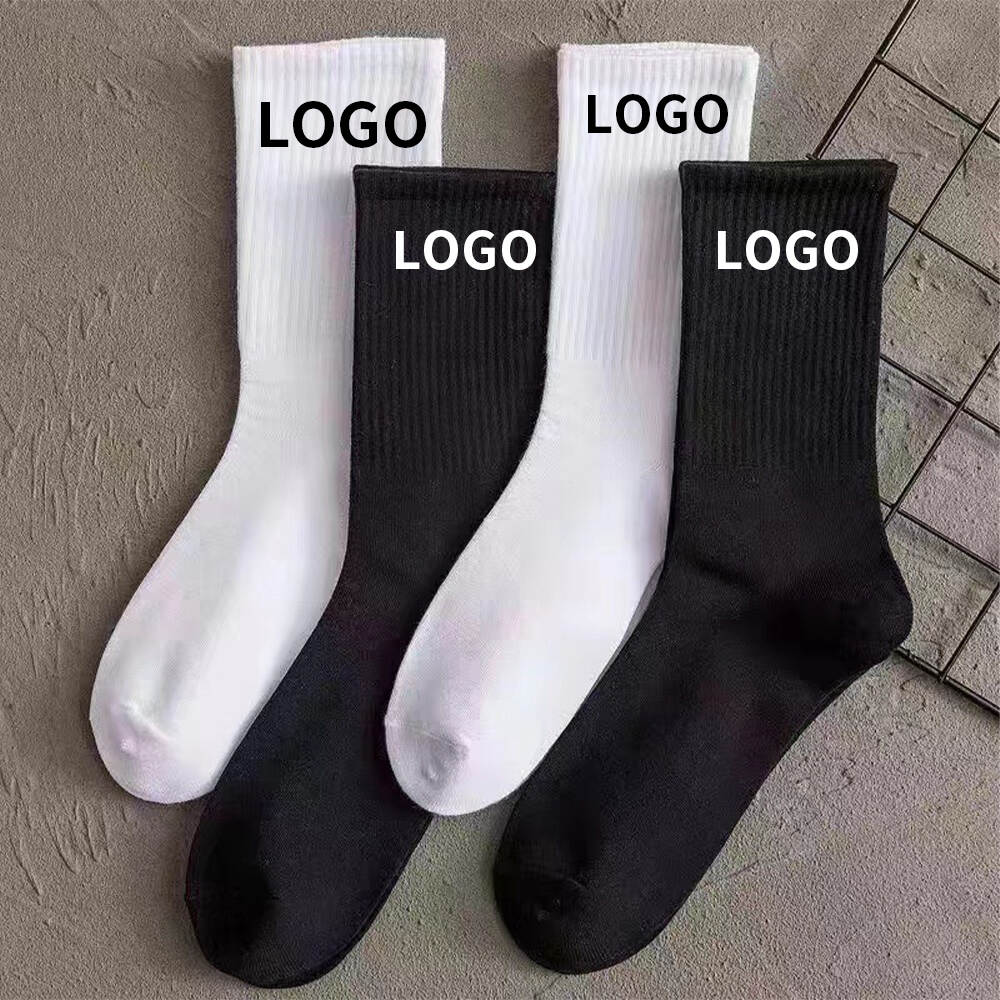 Customized logo sports solid color socks anti-snatching custom logo unisex breathable anti-sweat antibacterial soft