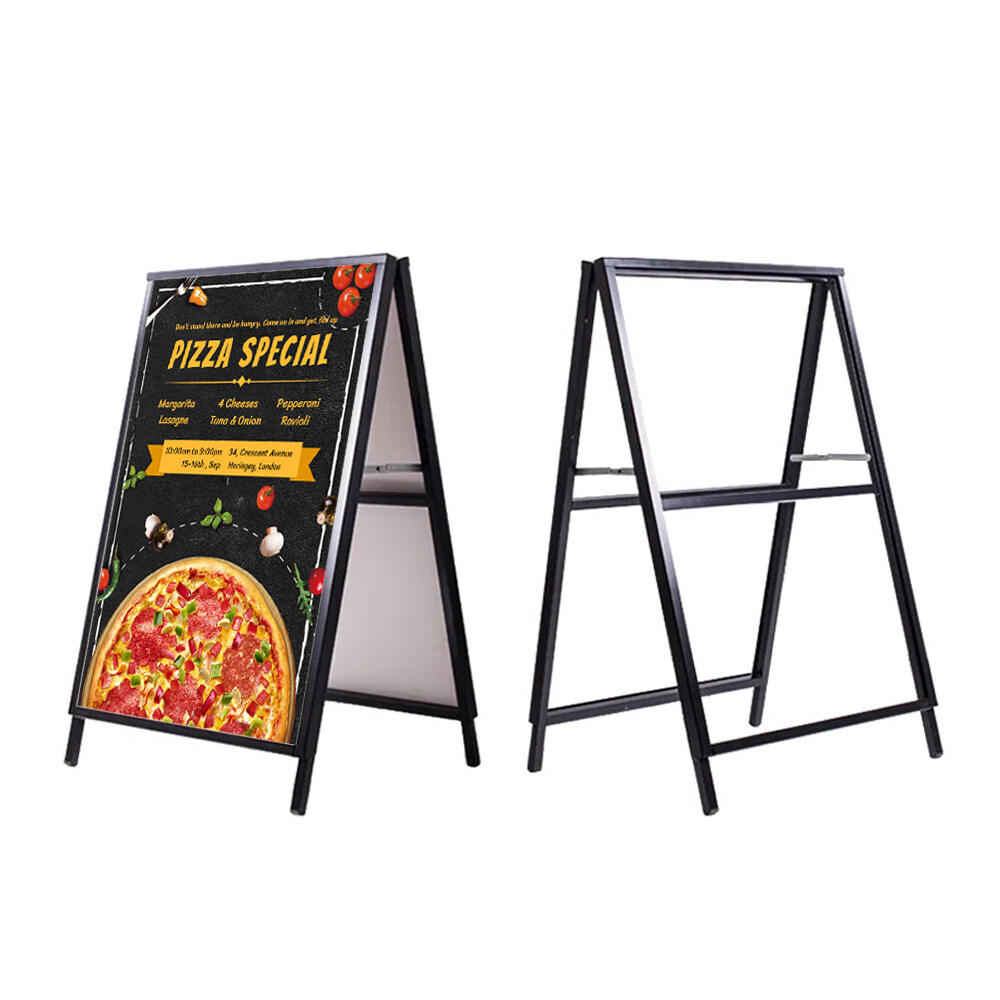 Portable Customizable Display Double Sided Vertical Advertising Poster Board Outdoor A Frame Signage