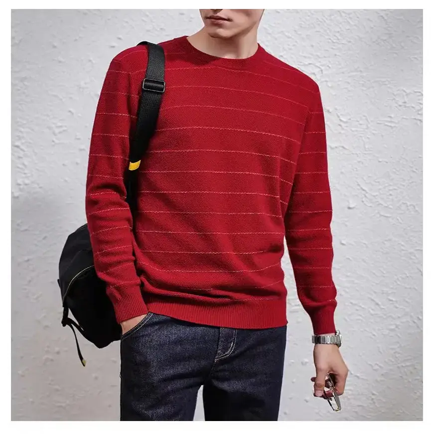 Discover the Comfort and Elegance of Men’s Crew Neck Cashmere Sweaters