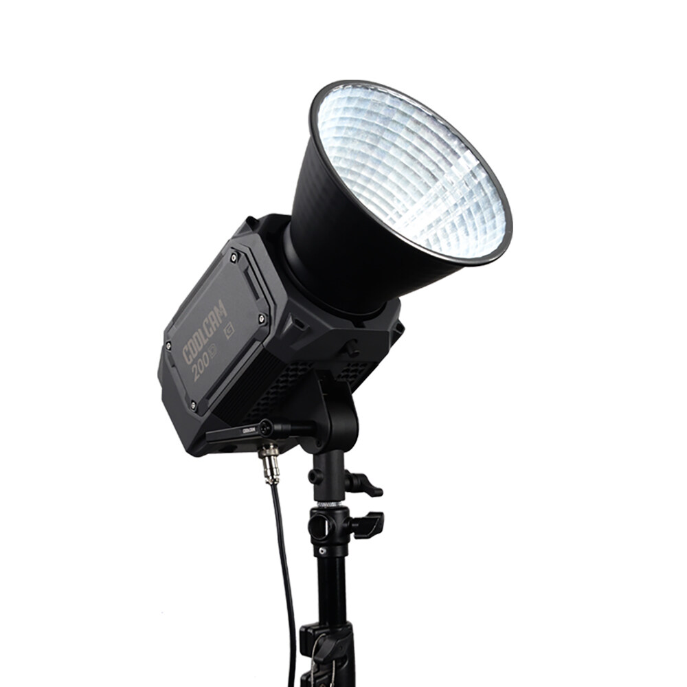 220W APP-Controlled COOLCAM 200D (G) LED Monolight for Photo and video shooting, for Live streaming or live studio