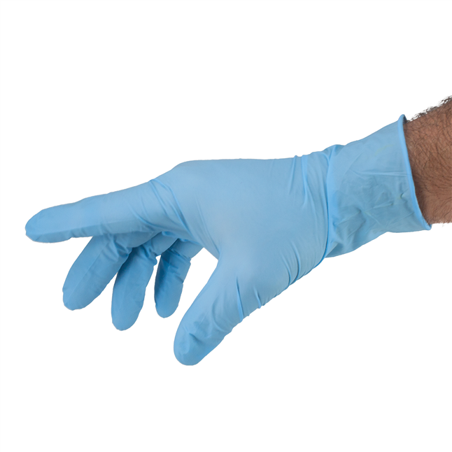 Nitrile cleaning gloves