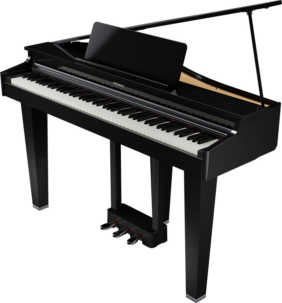 Piano Reality Standard keyboard (88 keys): Triangle electric piano with escapement device