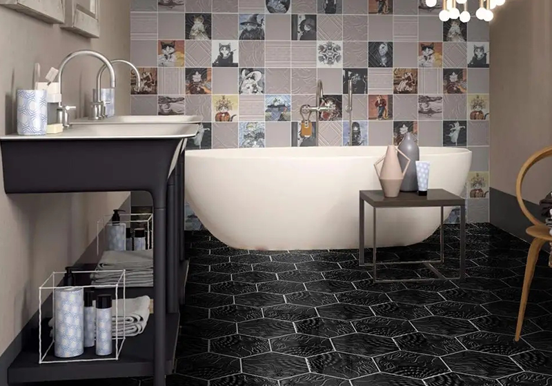 Small Hexagon Bathroom Floor Tiles: A Stylish and Practical Choice