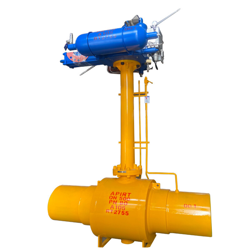 PNEUMATIC HYDRAULIC NATURAL GAS WELDED BALL VALVE