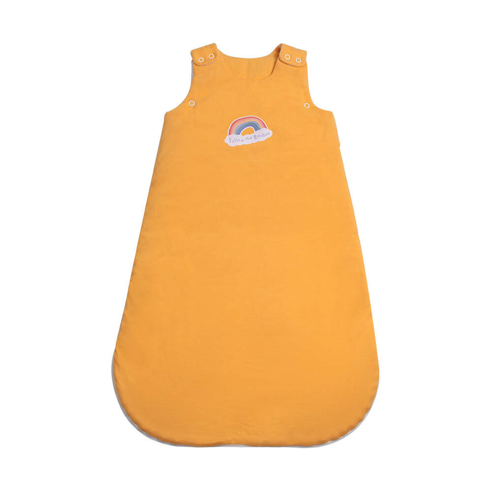 bamboo&spandex orange sleeping bag