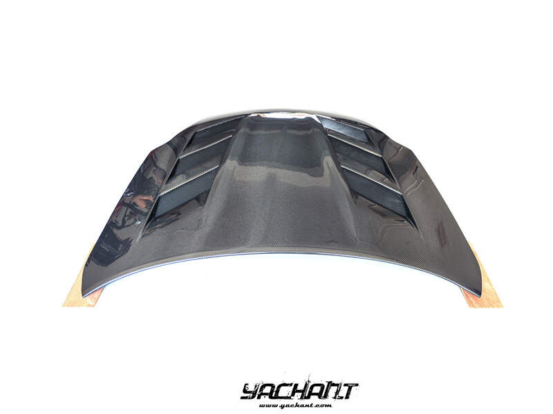 YC350Z072LCF 2002-2005 Nissan 350Z Z33 Amuse Style Hood Bonnet CF (8).jpg