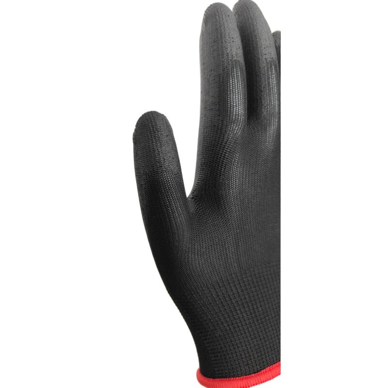 Acheter des gants en revêtement en PU noir, des gants en revêtement en pu