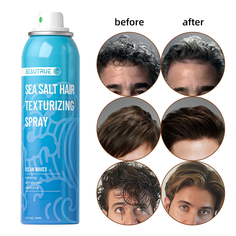 sea salt spray; hair spray ; hair styling ; hair styling spray