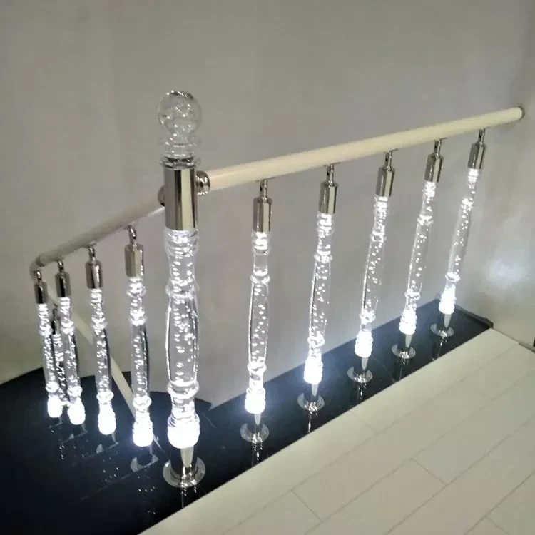 How to Fix a Stair Handrail to a Wall: A Step-by-Step Guide with Acrylic LED Handrail Integration
