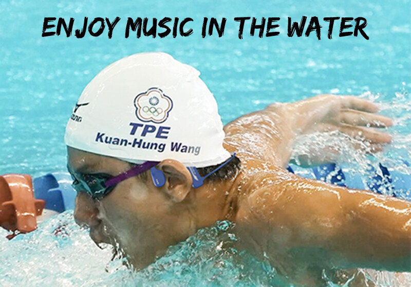 Bone conduction swimming headphones: innovative design, enjoy music in the water