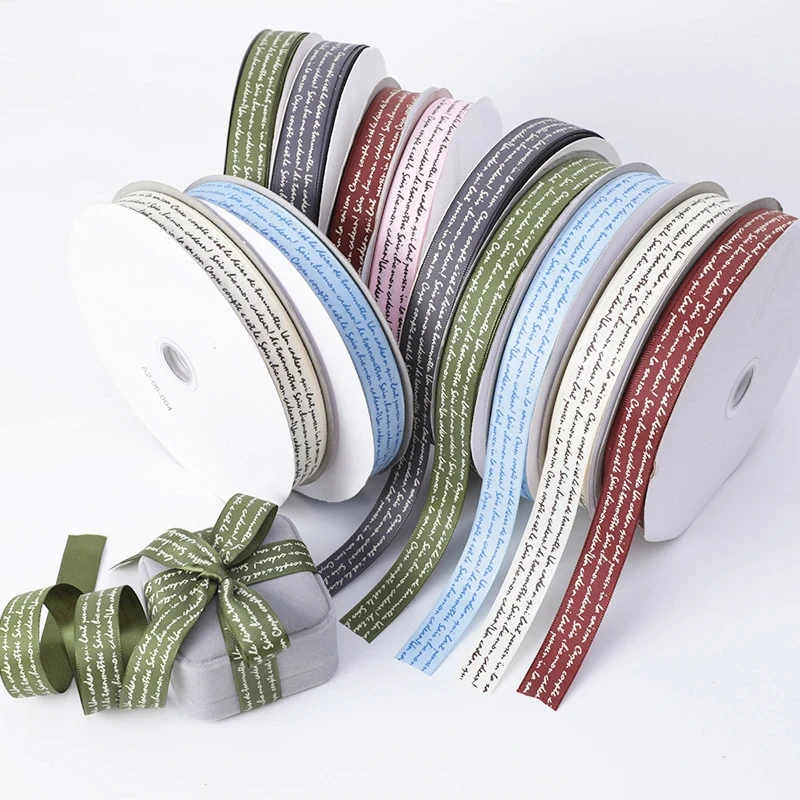 Printed Grosgrain Ribbon Wholesale: Partnering with a Reliable Ribbons Manufacturer for White Label Customization