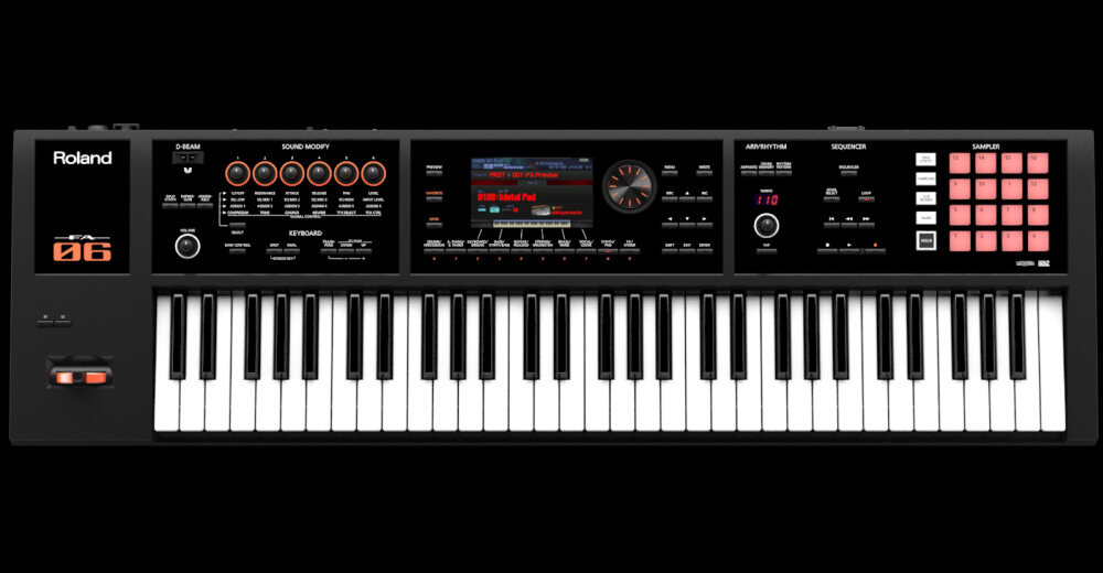 61 key high sensitivity keyboard music workstation