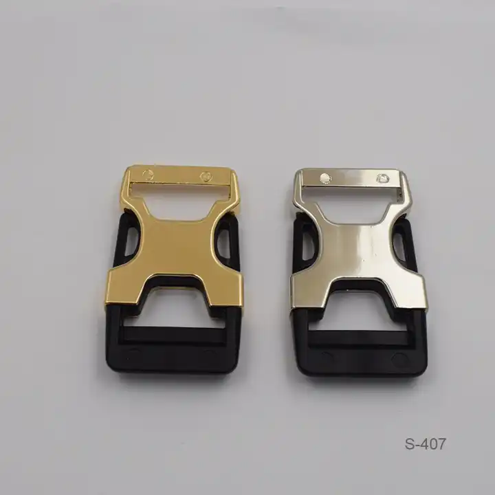 25mm custom metal side quick release buckle for backpack strap