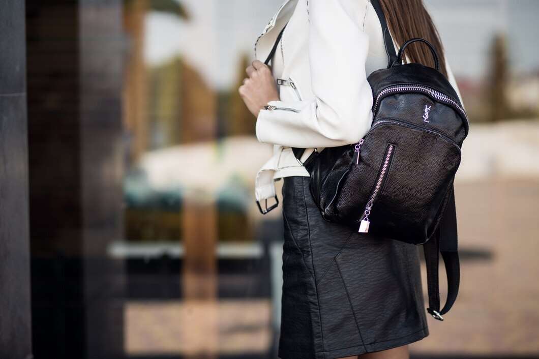 Black Travel Shoulder Bag