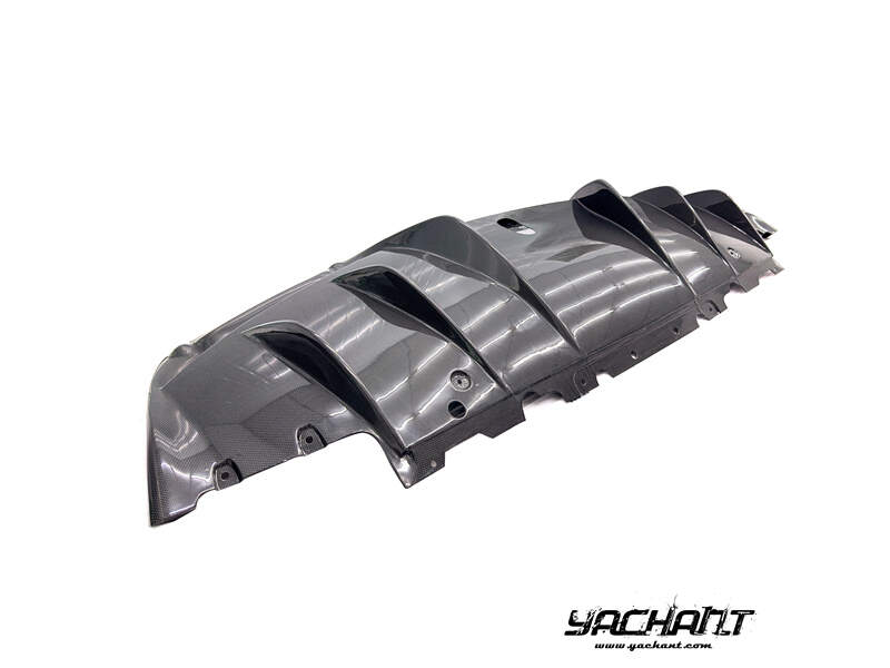 YCFR296001LDCF 2022-2023 Ferrari 296 GTB (Type F171) OEM Style Rear Diffuser DCF Plain Carbon Weave (3).jpg