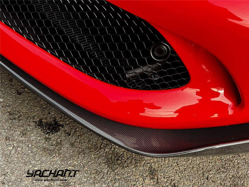 YCFR296003LDCF 2022-2023 Ferrari 296 GTB (Type F171) OEM Style Front Splitter DCF Plain Carbon Weave (101).jpg