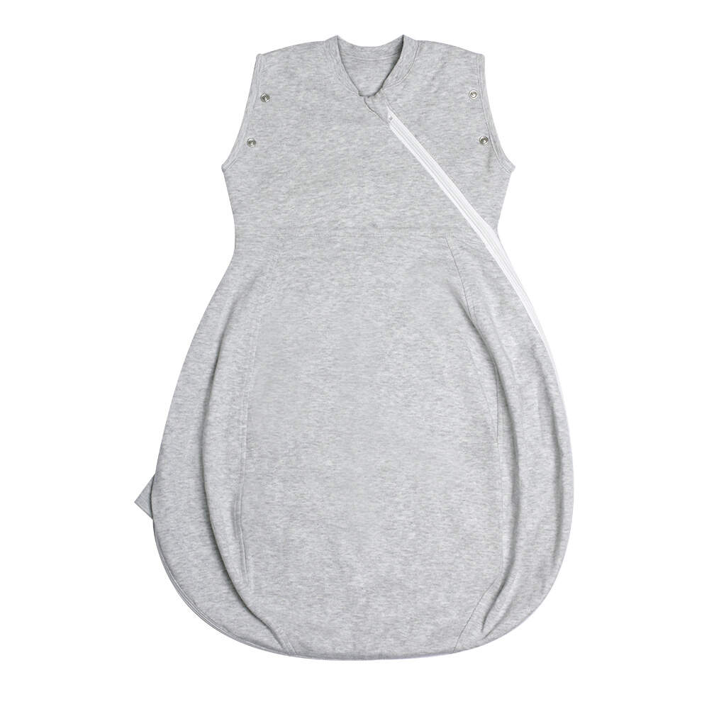 Sleeveless buttoned baby sleeping bag