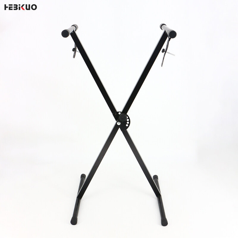 Musical instrument accessories adjustable single X keyboard stand