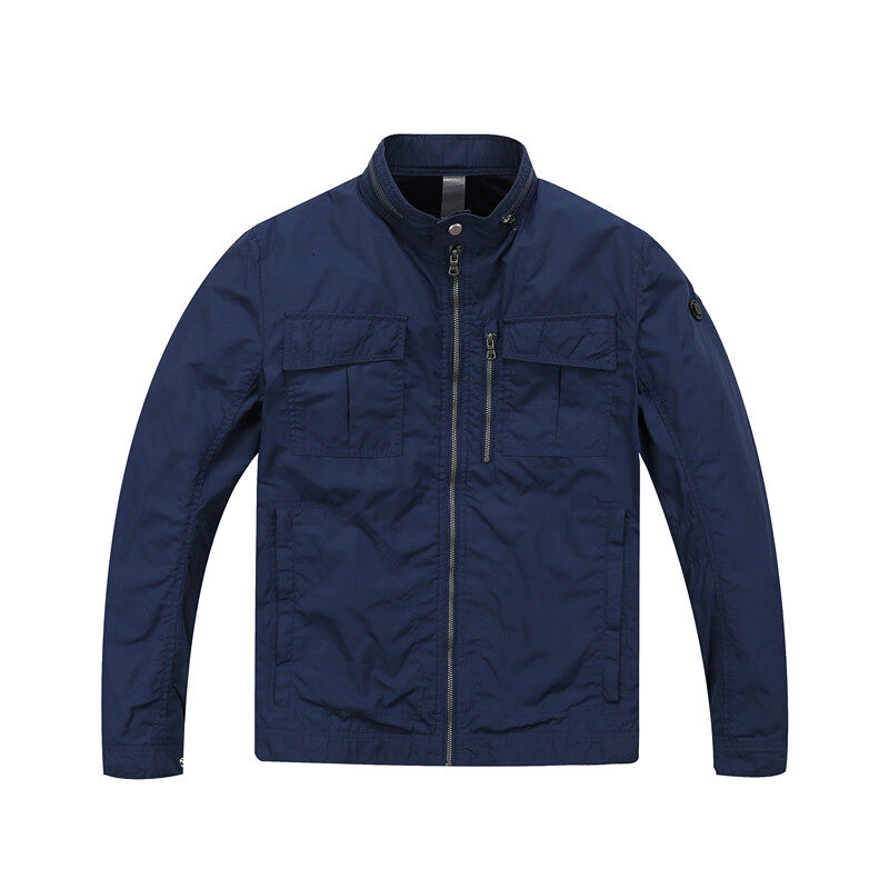 OEM / ODM Men's Spring Short Blue Jacket-Copy