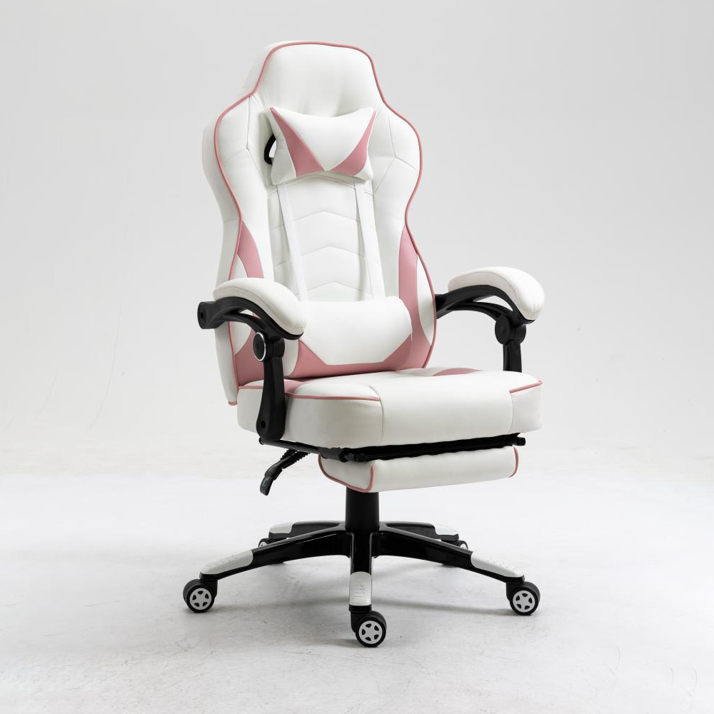 ergonomic gaming chair with footrest and massage gtracing, ergonomic gaming computer chair, ergonomic gaming desk chair, ergonomic gaming office chair, high back computer gaming chair