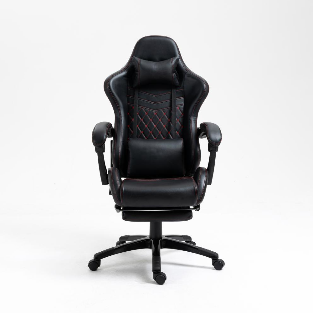 Best Office PC Gaming Chair Ergonomic Office Chair Desk Chair with Lumbar Support PU Leather Executive High Back Computer Chair