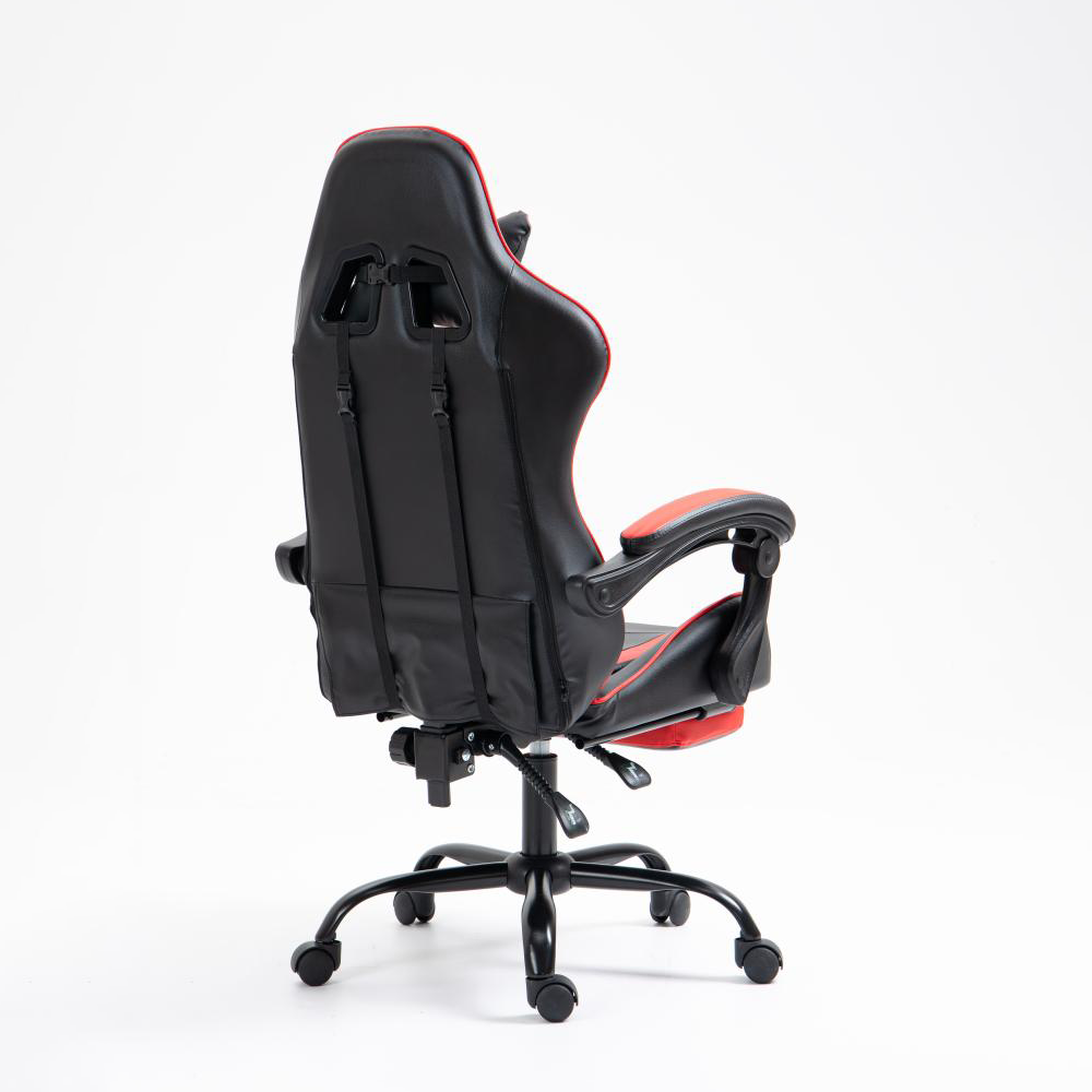 high-back racing style bonded leather gaming chair, pc and racing ergonomic gaming chair, pc gaming chair racing office chair