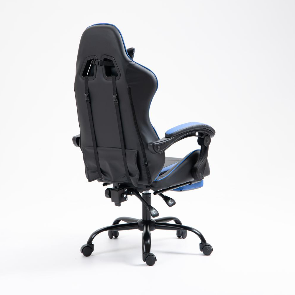 high-back racing style bonded leather gaming chair, pc and racing ergonomic gaming chair, pc gaming chair racing office chair