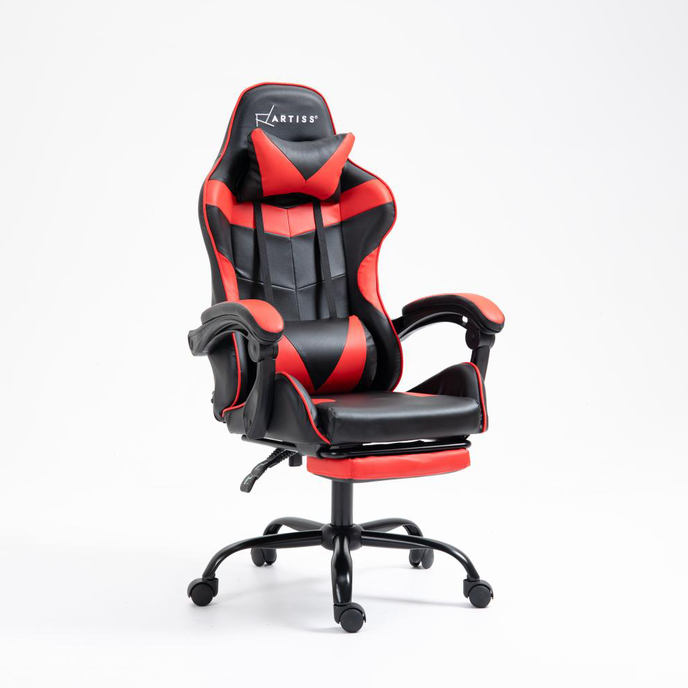 high-back racing style bonded leather gaming chair, pc and racing ergonomic gaming chair, pc gaming chair racing office chair