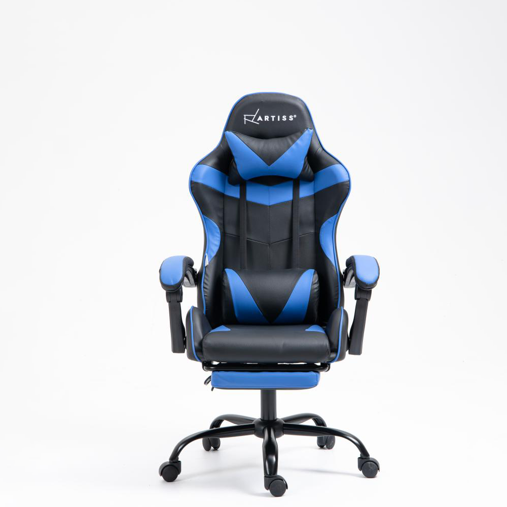 high-back racing style bonded leather gaming chair, pc and racing ergonomic gaming chair, pc gaming chair racing office chair