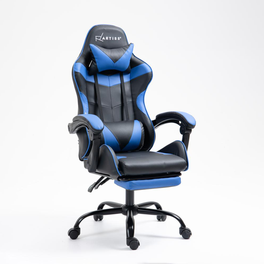 high-back racing style bonded leather gaming chair, pc and racing ergonomic gaming chair, pc gaming chair racing office chair