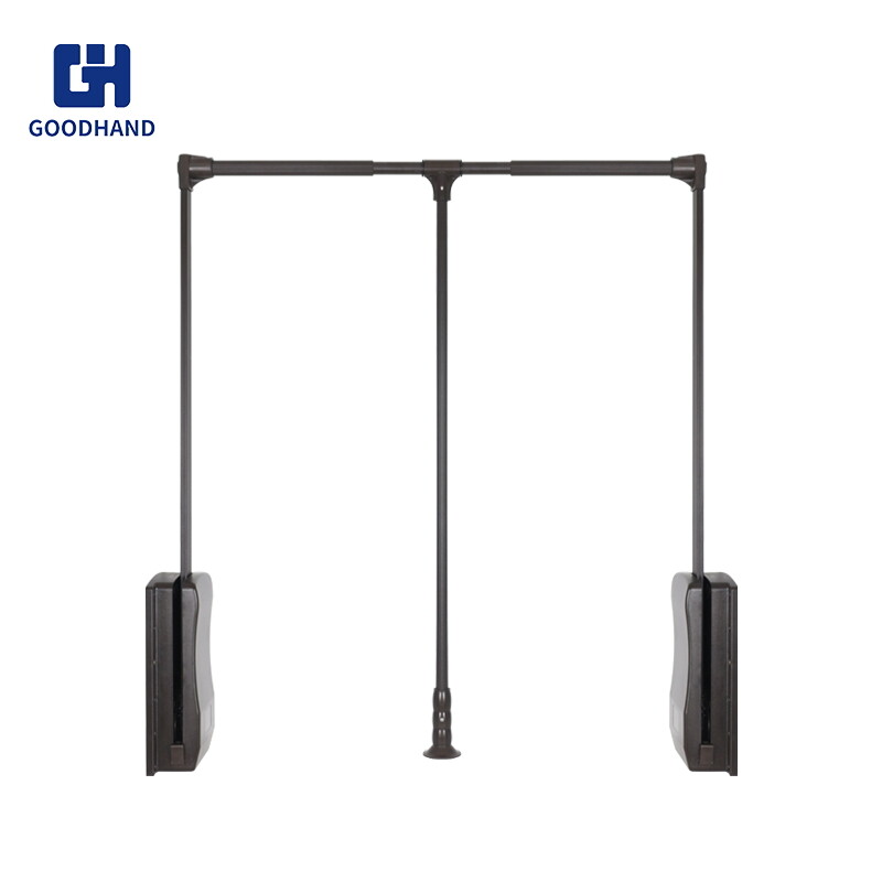 Hot Sale Wardrobe Accessories Hydraulic Pull Down Wardrobe Lift System Clothes Hanger Rack for Bedroom