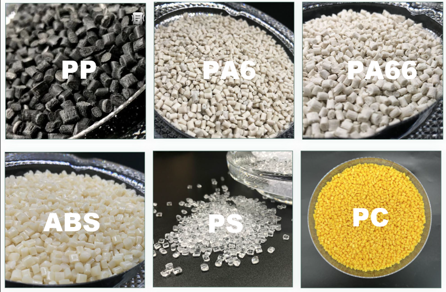 A Comprehensive Guide to Common Plastic Granules: PA6, PA66, PS, PP, PC, ABS