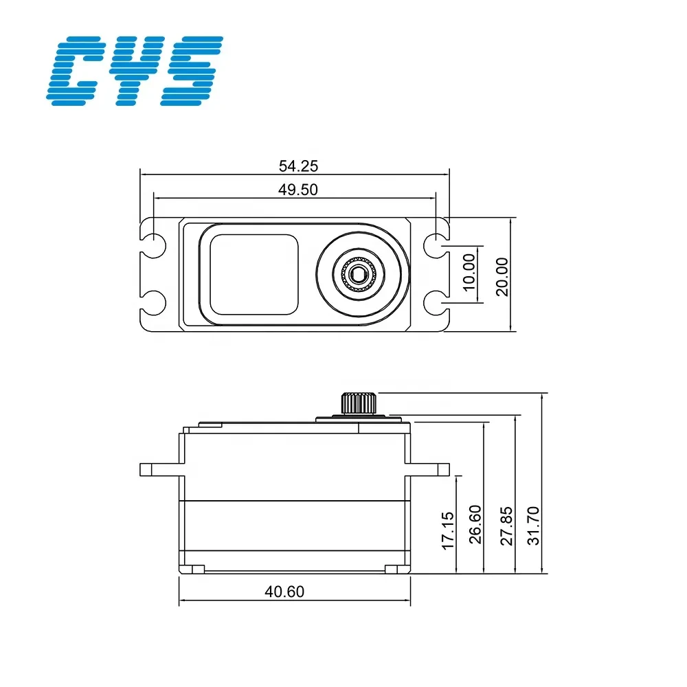 low profile standard servo, low profile titanium servo, low profile vs standard servo, low profile wing servo, rc servo low profile coreless