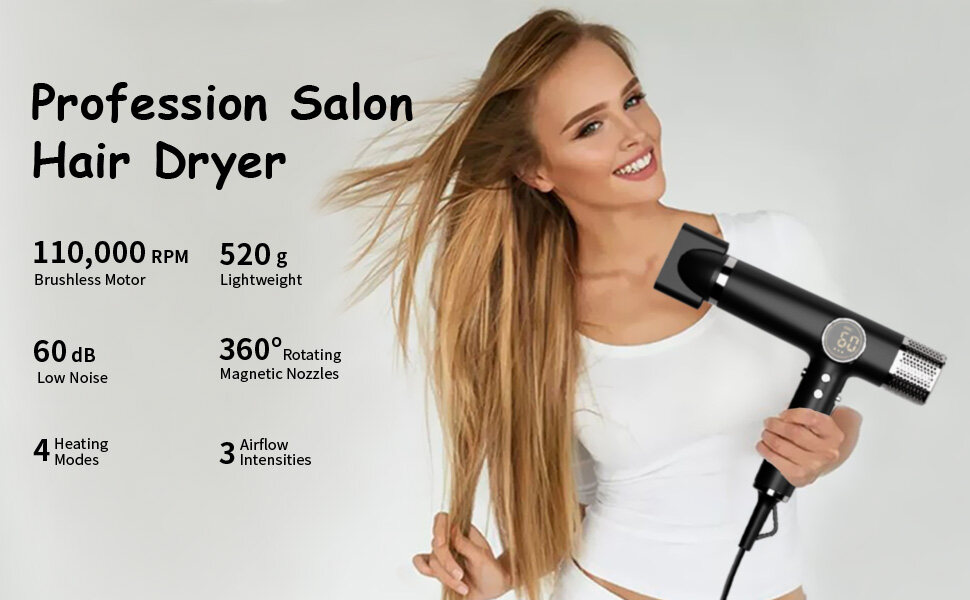 The Mighty Power of High-Speed Hair Dryers