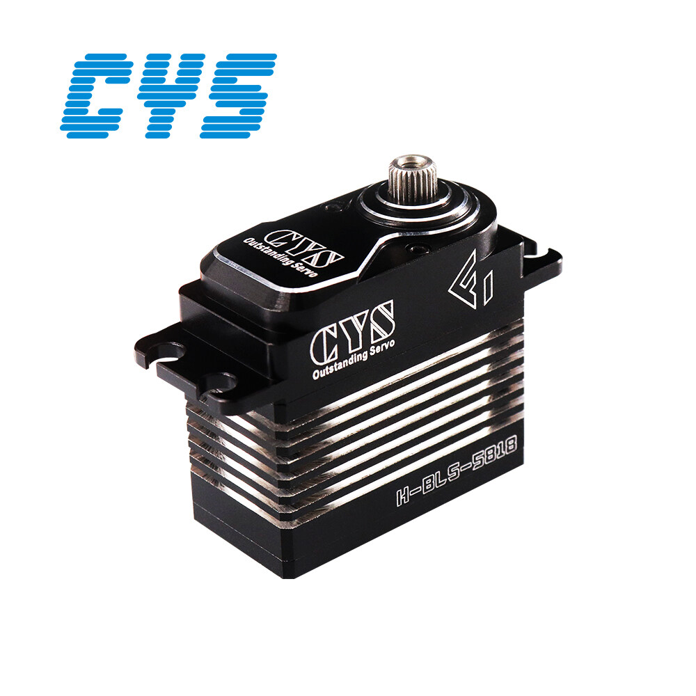 micro brushless servo motor, micro brushless servo motors, micro t brushless servo, miniature brushless servo motors, Full Aluminum Case Brushless Servo H-BLS-5818