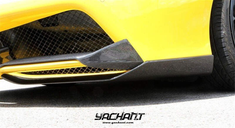 YCFR488050LDCF 2015-2022 Ferrari F488 GTB & Spider NVT Style Front Splitter DCF (3).jpg