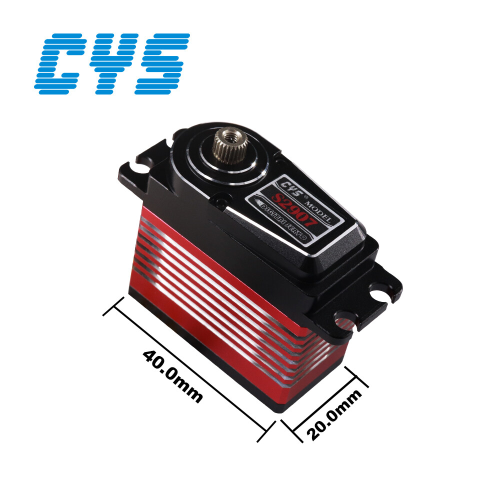 coreless dc servo motor, coreless digital micro servo, Full Aluminum Case Coreless Servo CYS-S2907, full aluminum case coreless servo cys-s2907 vendor