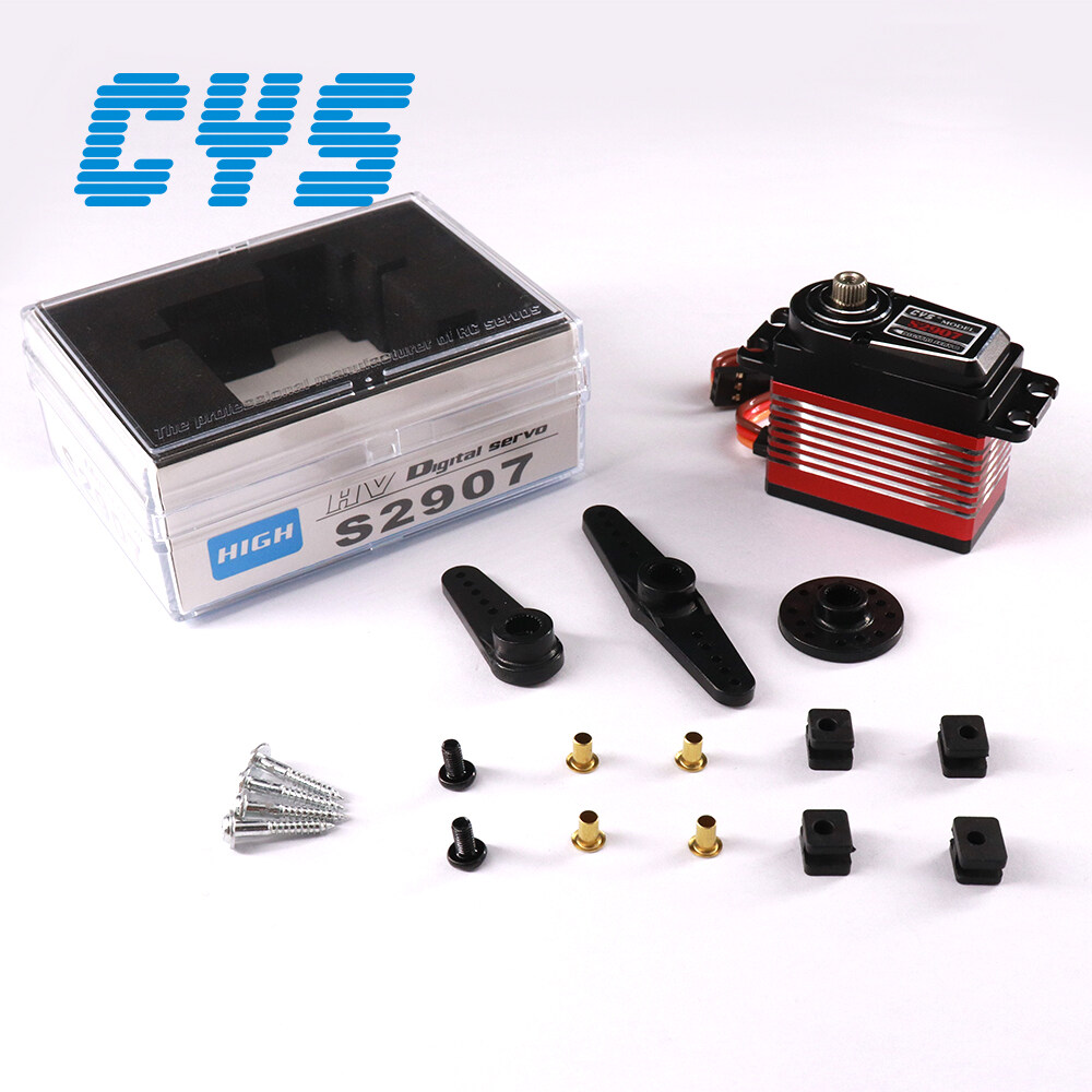 coreless dc servo motor, coreless digital micro servo, Full Aluminum Case Coreless Servo CYS-S2907, full aluminum case coreless servo cys-s2907 vendor