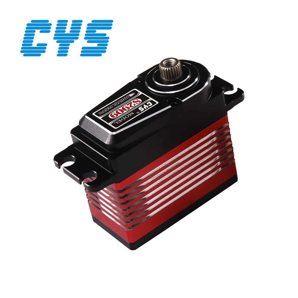 coreless linear servo motor, coreless or brushless servo, Full Aluminum Case Coreless Servo CYS-S2909, full aluminum case coreless servo cys-s2909 factory direct sales