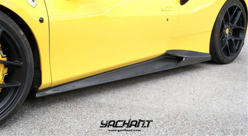 YCFR488051LDCF 2015-2022 Ferrari F488 GTB & Spider NVT Style Side Skirts DCF (100).jpg